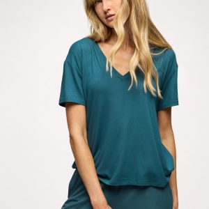 V-Neck Pajama Tee | Ocean