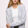Cozy Knit Zip-Up Cardigan | Heather Grey