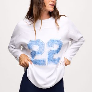 League Long Sleeve | White
