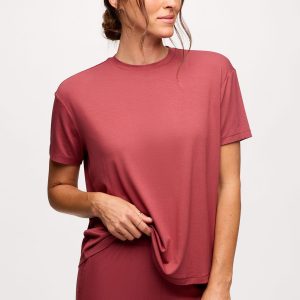 Boyfriend Pajama Tee | Mauve