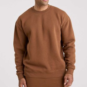 Men's Classic Crewneck Sweatshirt | Chocolate