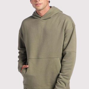 Vintage Fleece Men's Hoodie | Olive