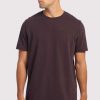 Men's Steady Seamed Tee | Eggplant