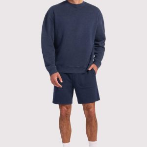 Vintage Fleece Men's Short | Washed Navy