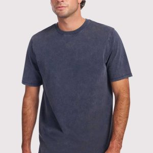 Vintage Cotton Men's Everyday T-Shirt | Washed Navy