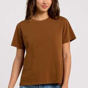 Vintage Cotton Everyday T-Shirt | Chocolate