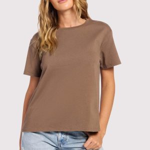 Vintage Cotton Everyday T-Shirt | Mocha