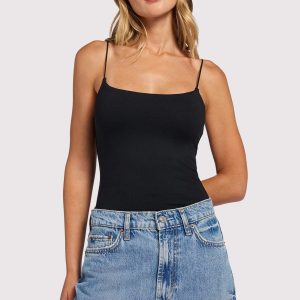 Cami Bodysuit | Black