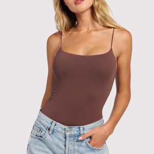 Cami Bodysuit | Coffee