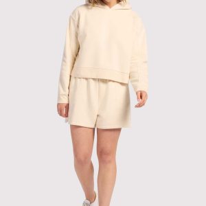 Vintage Fleece Seamed Short | Washed Bone
