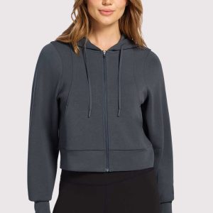 Soft Motion Zip Hoodie | Graphite