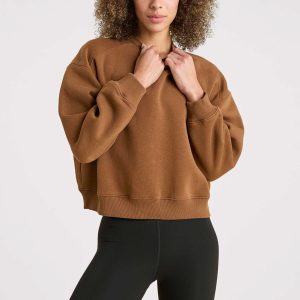 Classic Crewneck Sweatshirt | Chocolate