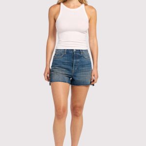 A-Line Vintage Cut-Off Short | Cedar
