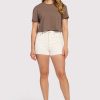A-Line Vintage Cut-Off Short | Linen