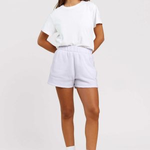 Vintage Fleece Short | Lilac