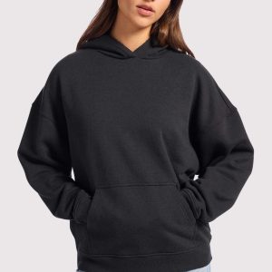 Vintage Fleece Hoodie | Black