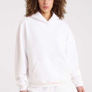 Vintage Fleece Hoodie | White