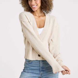 Cozy Knit Cardigan | Bone