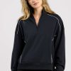 CloudTech Quarter-Zip | Black