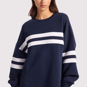 Varsity Crewneck | Navy
