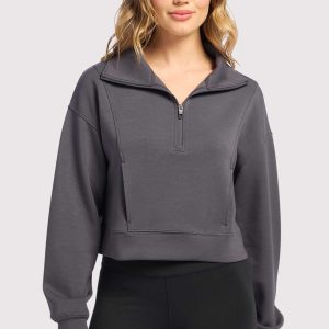 Soft Motion Quarter-Zip | Graphite