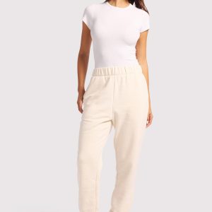 Vintage Fleece Jogger | Heather Bone