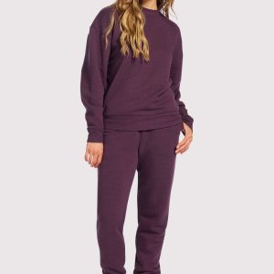 Vintage Fleece Jogger | Plum
