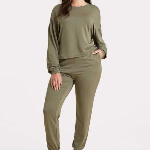 Lightweight Lounge Set | Olive