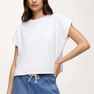 Swing Muscle Tee | White