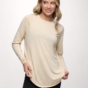 Featherweight Active Long Sleeve Shirt | Heather Oat