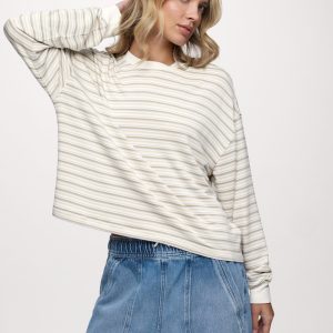 Boyfriend Stripe Tee