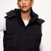 Peak Puffer Vest | Black